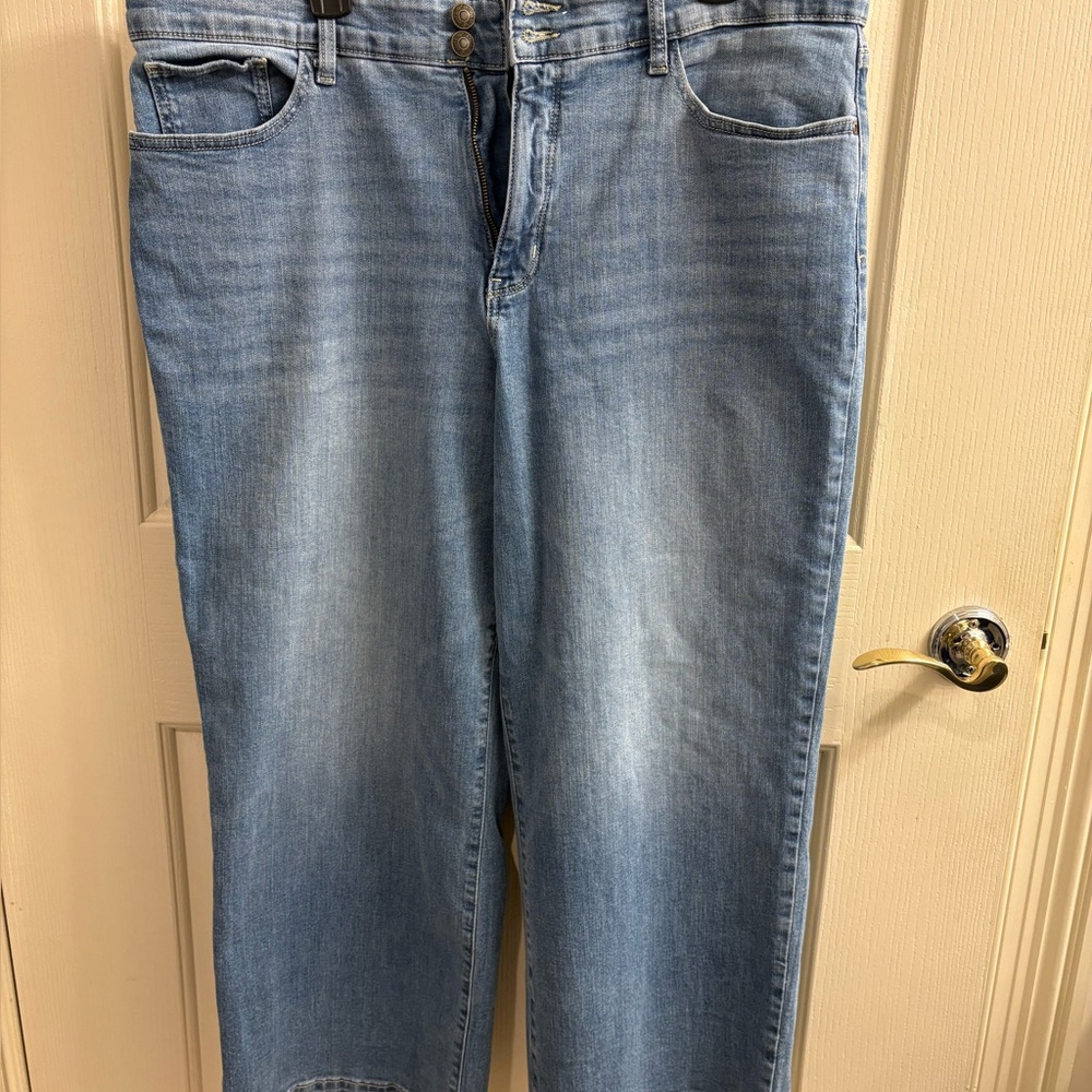 Women’s St. John's Bay Light Blue Relaxed Jeans